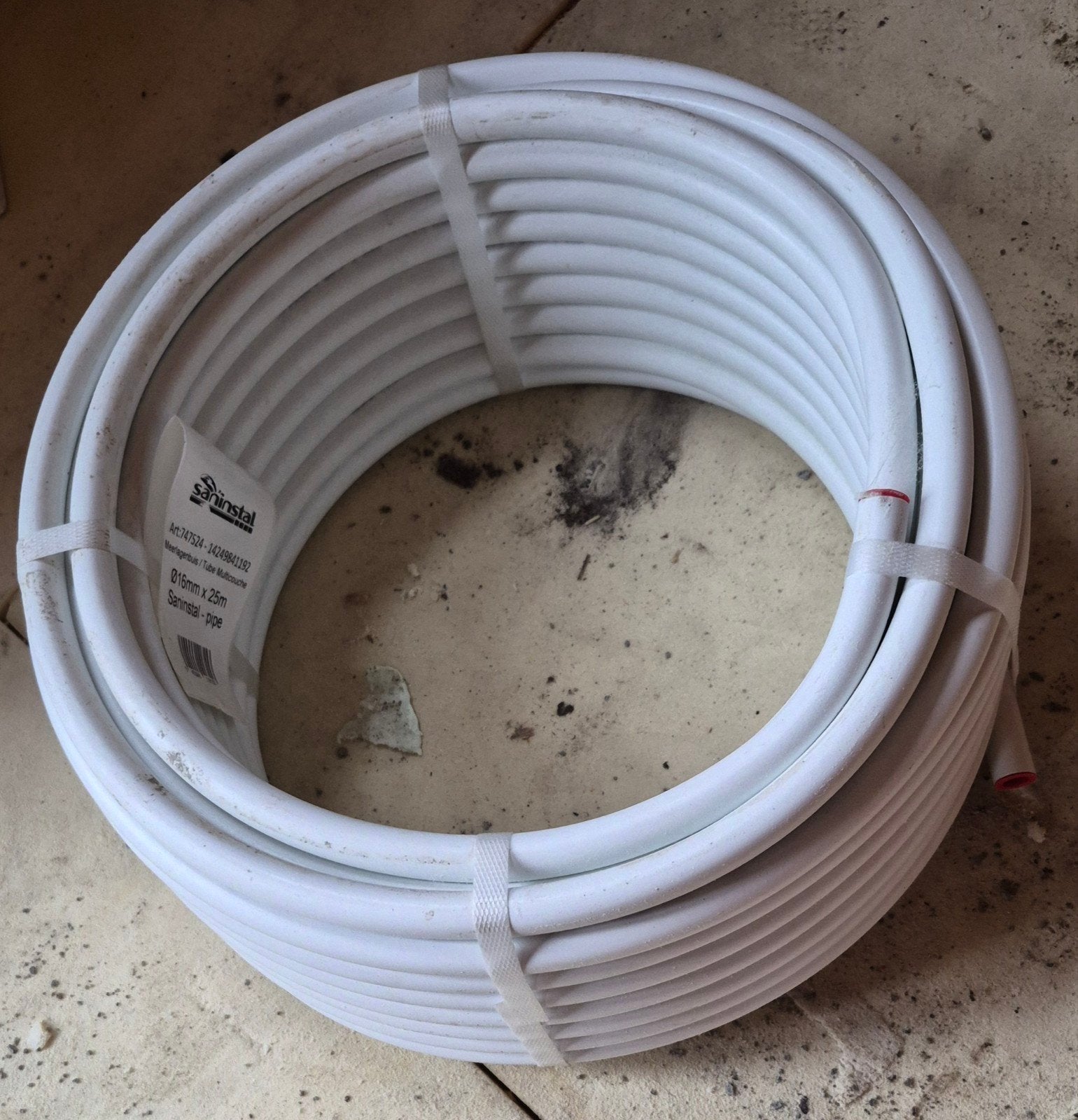 alpex / alupex te koop wegens over na sanair werken, Bricolage & Construction, Tuyaux & Évacuations, Neuf, 6 mètres ou plus, Enlèvement