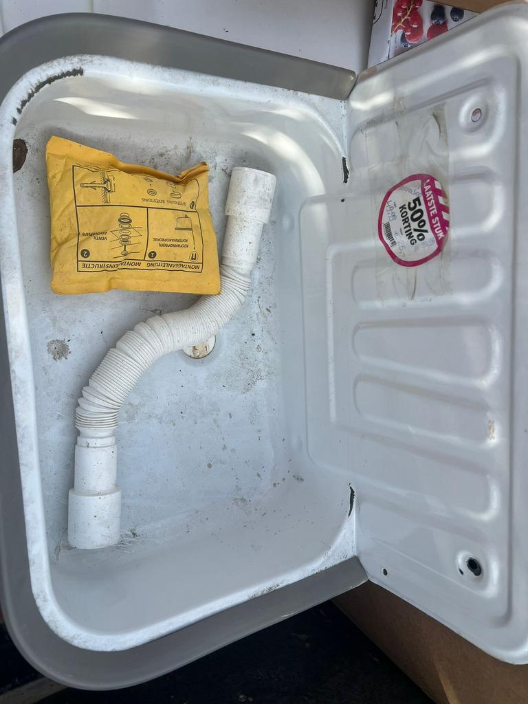 lavabo, Ophalen