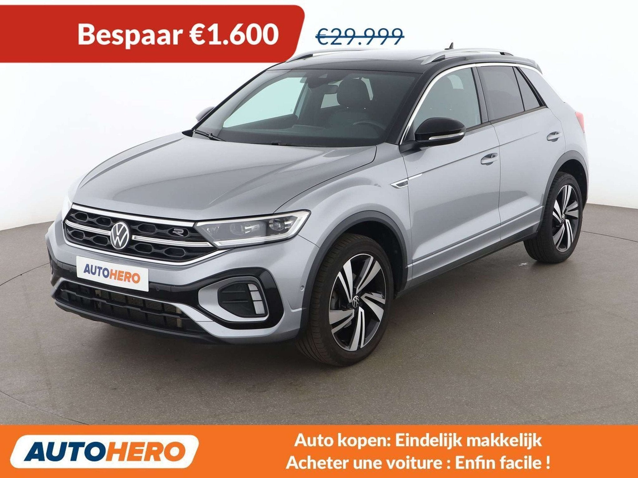 Volkswagen T-Roc 1.5 TSI ACT R-Line (bj 2024, automaat), Auto's, 146 g/km, 5 zetels, 5 deurs, 150 pk