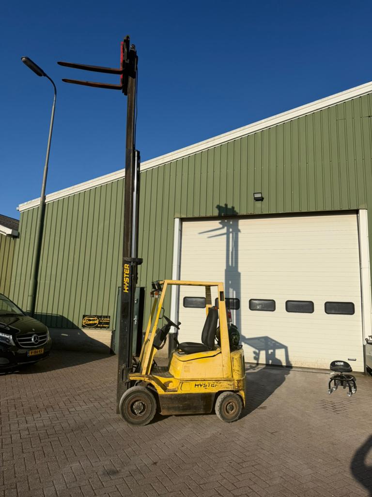 Te koop heftruck hyster xm 1,5 ton triplo sideshift gas, Ophalen, Heftruck