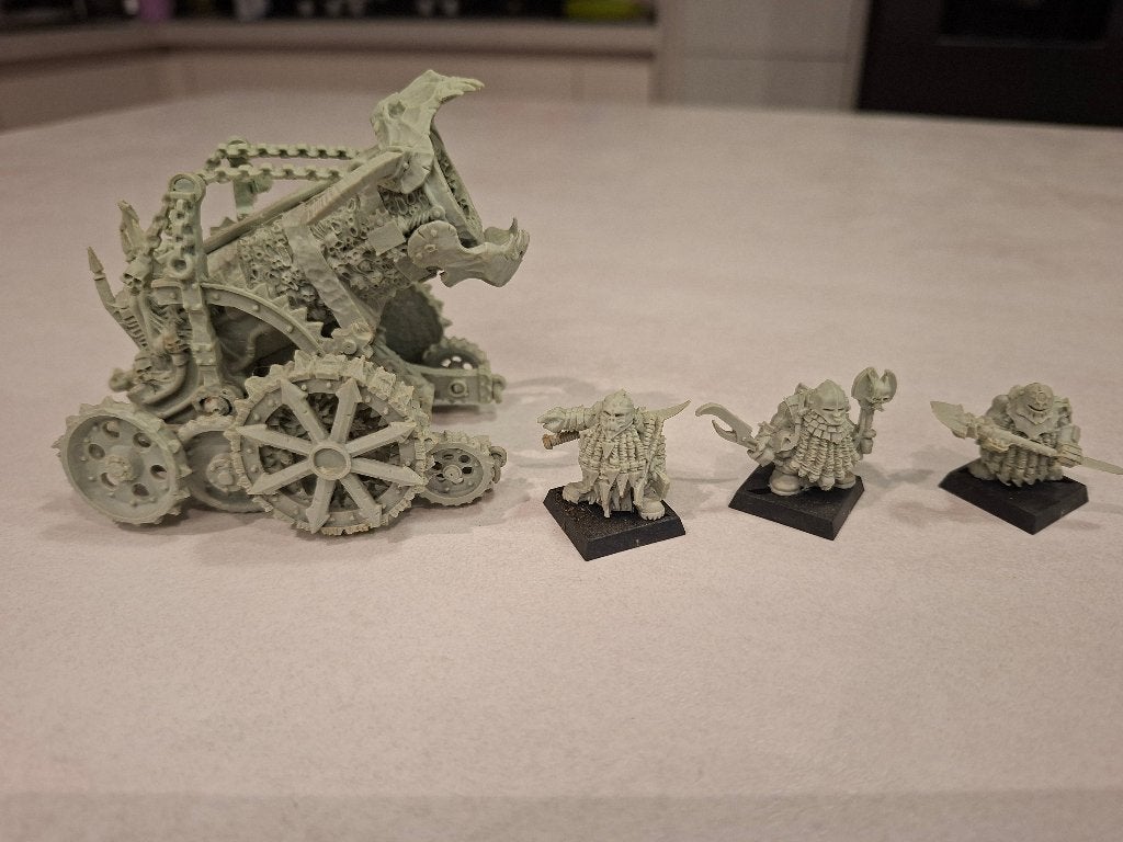 Warhammer chaos dwarf canon, Enlèvement ou Envoi, Utilisé, Warhammer, Figurine(s)