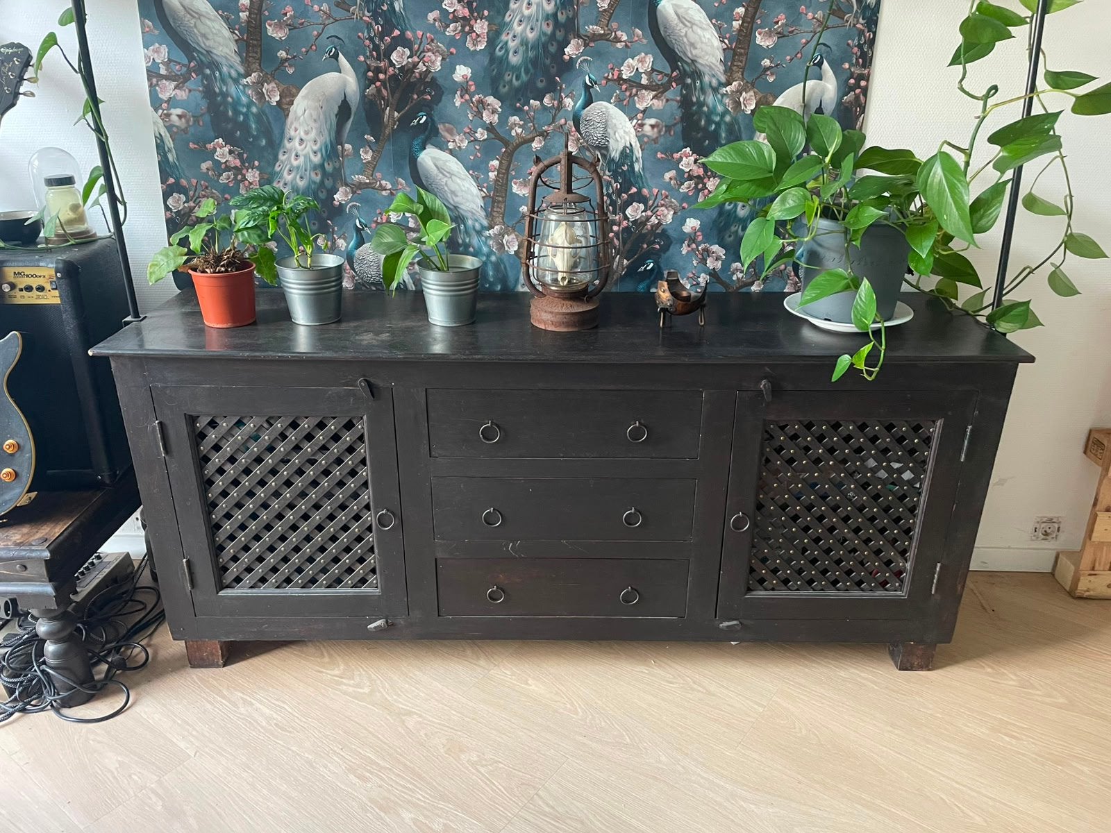 Volhouten dressoir / kast, Ophalen, Gebruikt