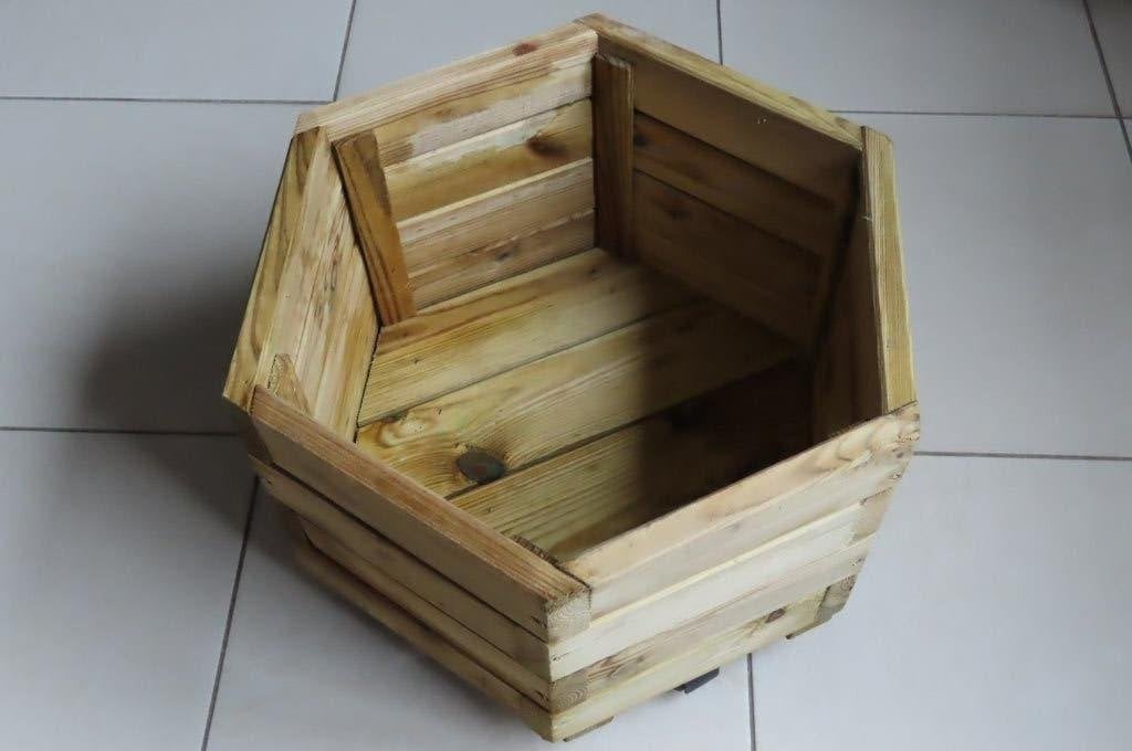 jardinière en bois, Jardin & Terrasse, Enlèvement, Neuf, Bois