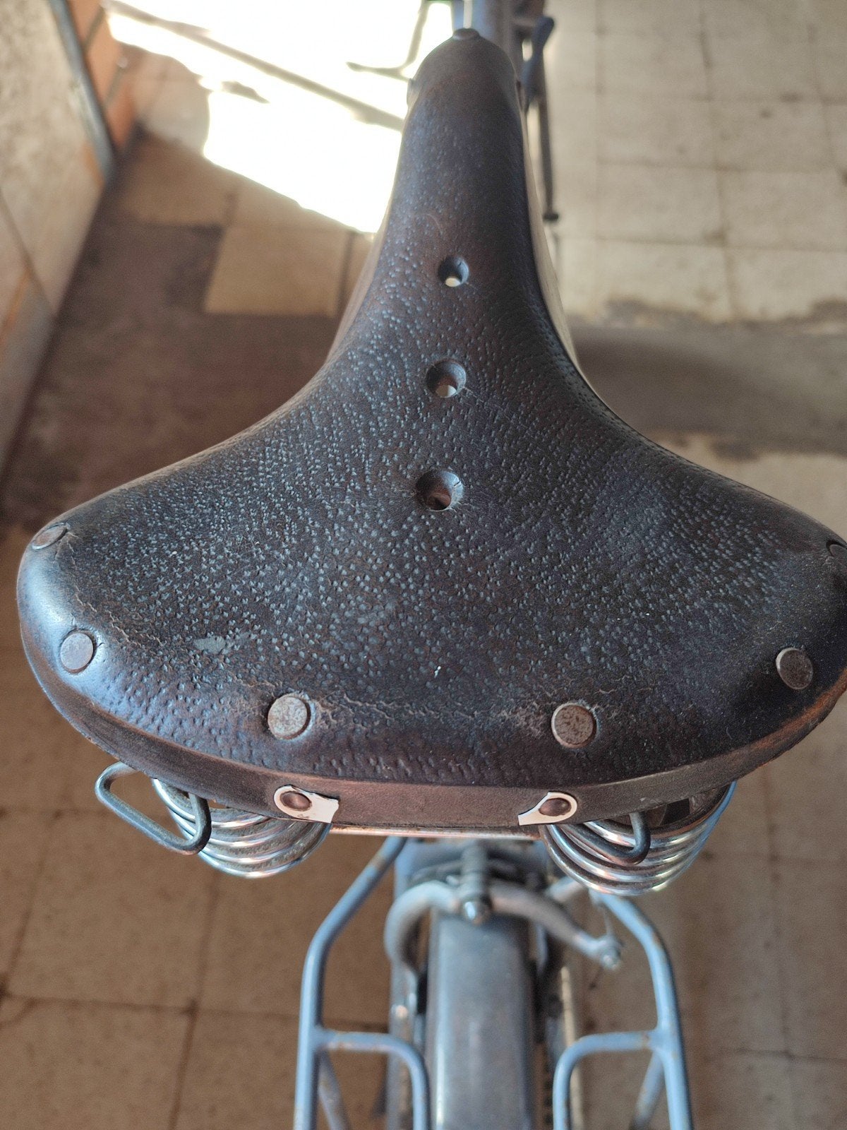 authentieke Brooks zadel B66, Fietsen en Brommers, Ophalen