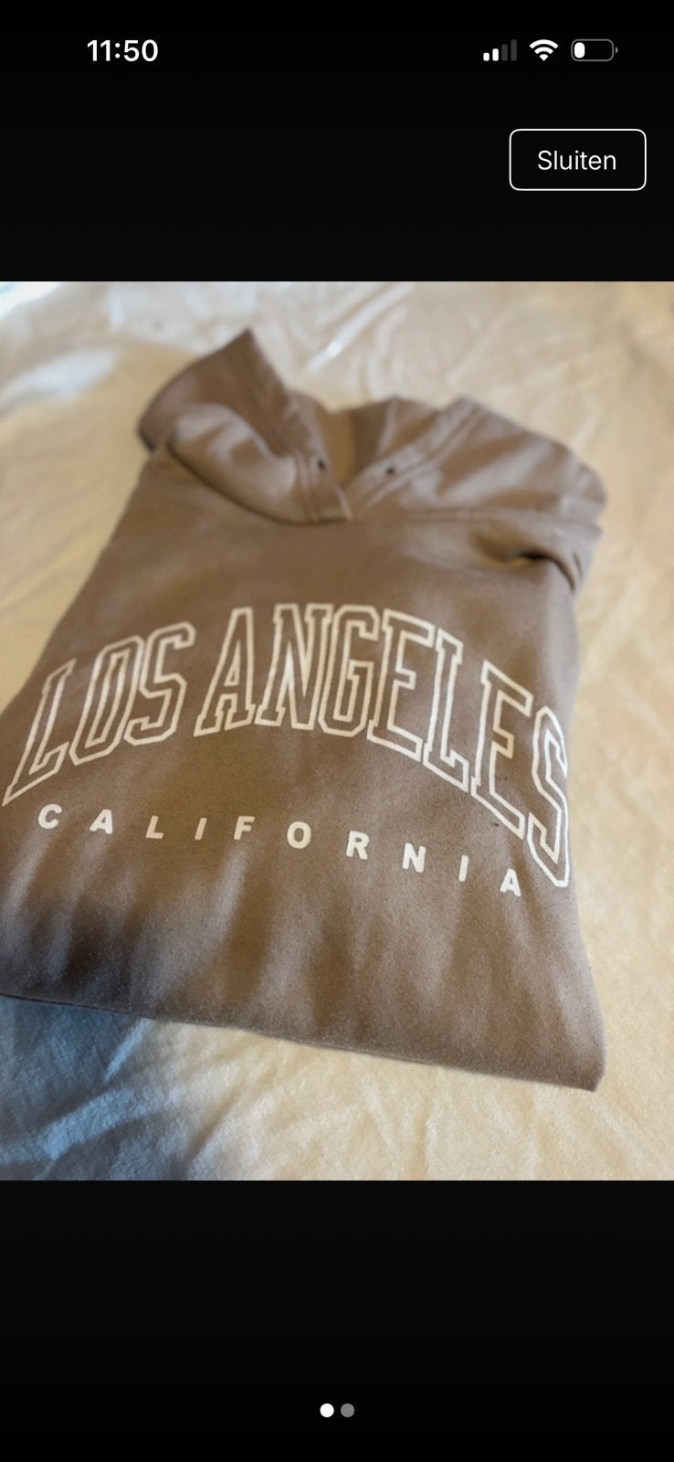 Hoodie, Vêtements | Femmes, Homewear, Envoi, Comme neuf, Taille 38/40 (M), Brun