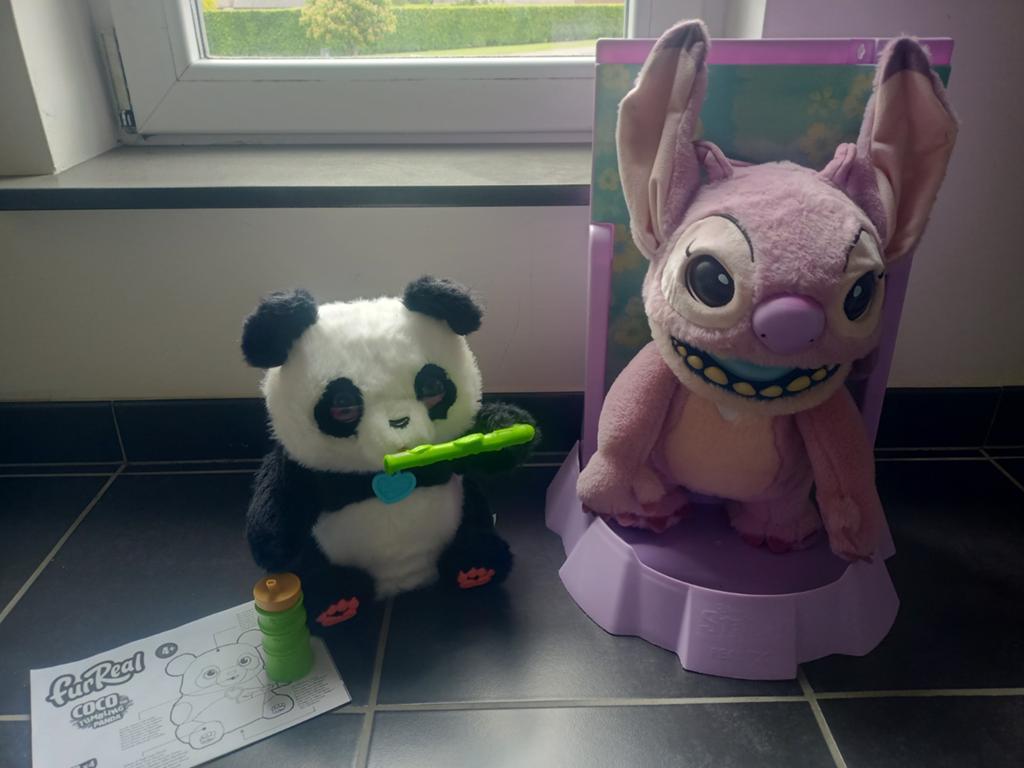 Interactieve knuffels, Ophalen