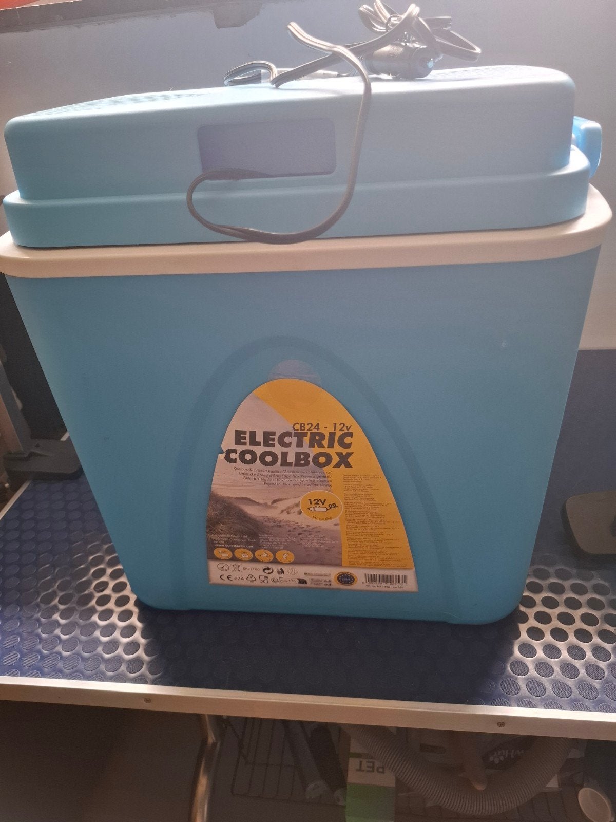 Koelbox voor auto, Ophalen, Koelbox