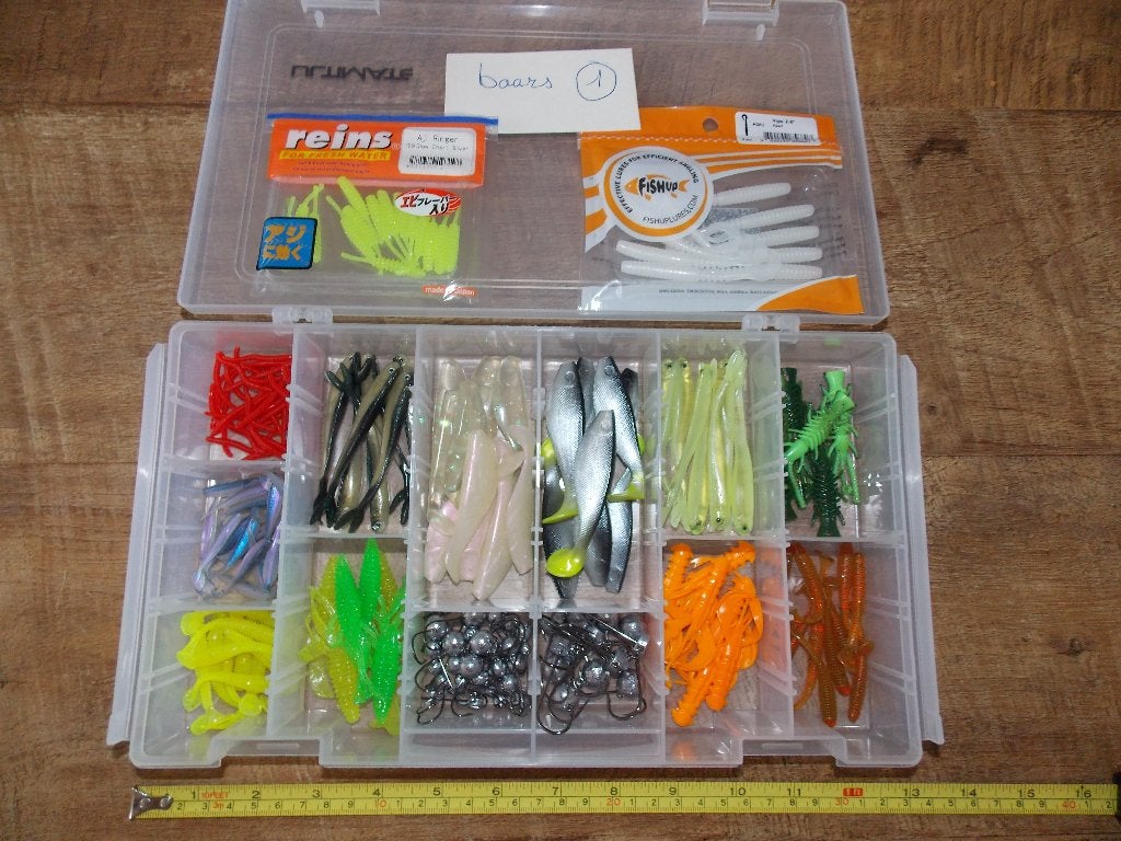 Boîte de shads de perche, Enlèvement, Neuf, Ensemble complet