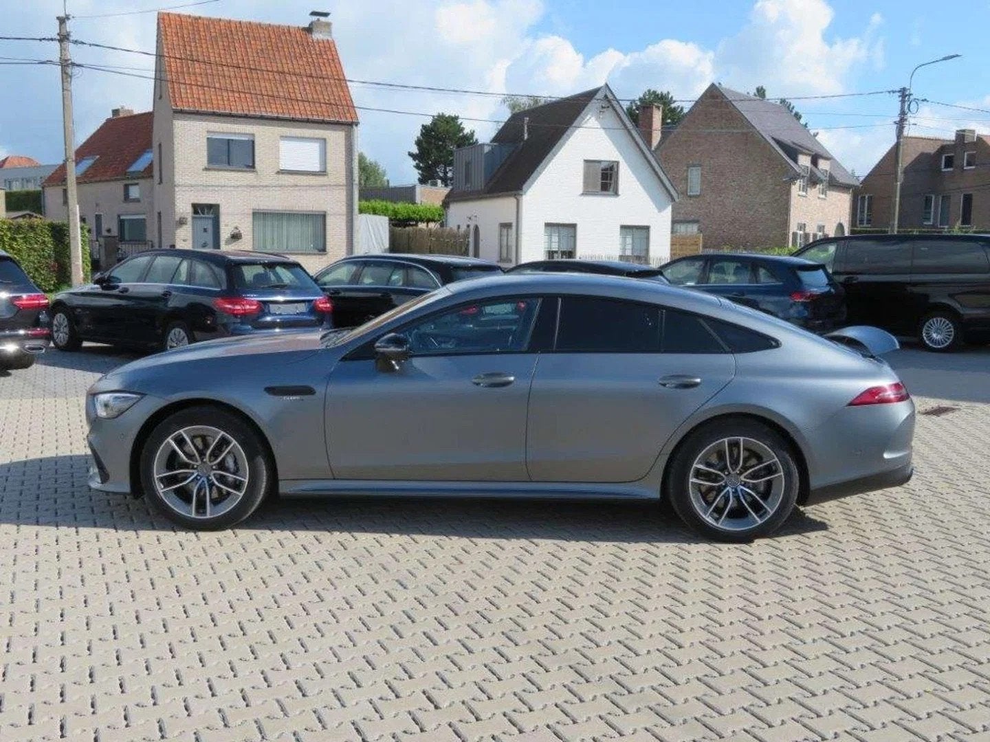 Mercedes-Benz AMG GT 4D 43 4-Matic+ (bj 2019, automaat), Auto's, Mercedes-Benz, Automaat, Gebruikt, Bedrijf, https://public.car-pass.be/vhr/21da988d-d3e3-4b34-83fe-57ffd9a4688d