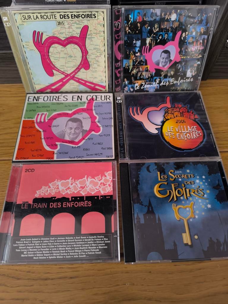 CD Les Enfoirés, CD & DVD, Enlèvement ou Envoi, Utilisé