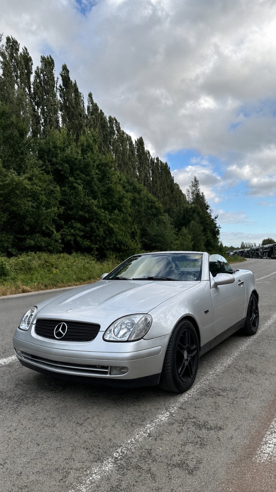 Mercedes-Benz SLK 230 Automaat - Gekeurd - Cruise Control -, Auto's, Achterwielaandrijving, Zwart, Cabriolet, Particulier