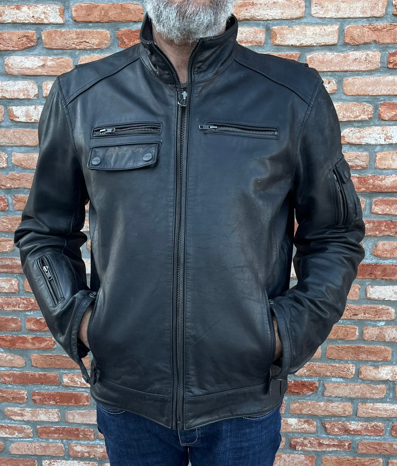 Blouson de moto en cuir, Motos, Enlèvement