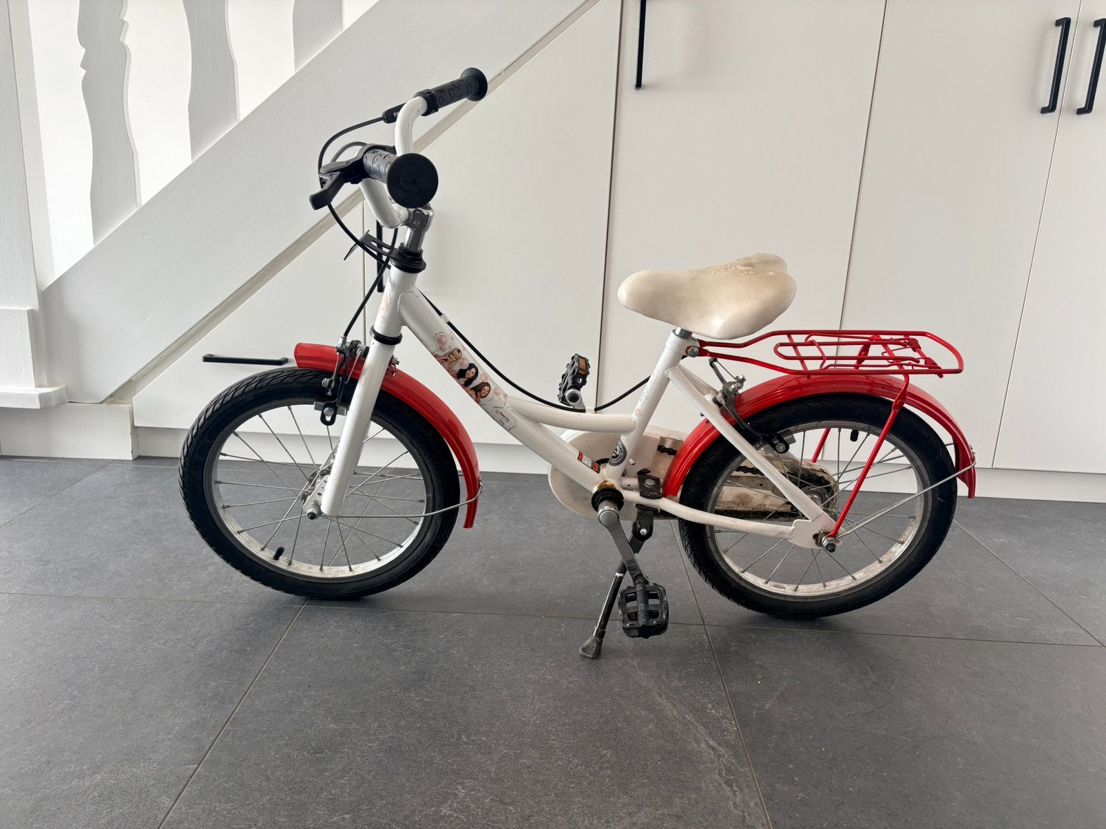 Meisjesfiets K3 16 inch, Vélos & Vélomoteurs, Enlèvement, Utilisé, 16 à 20 pouces