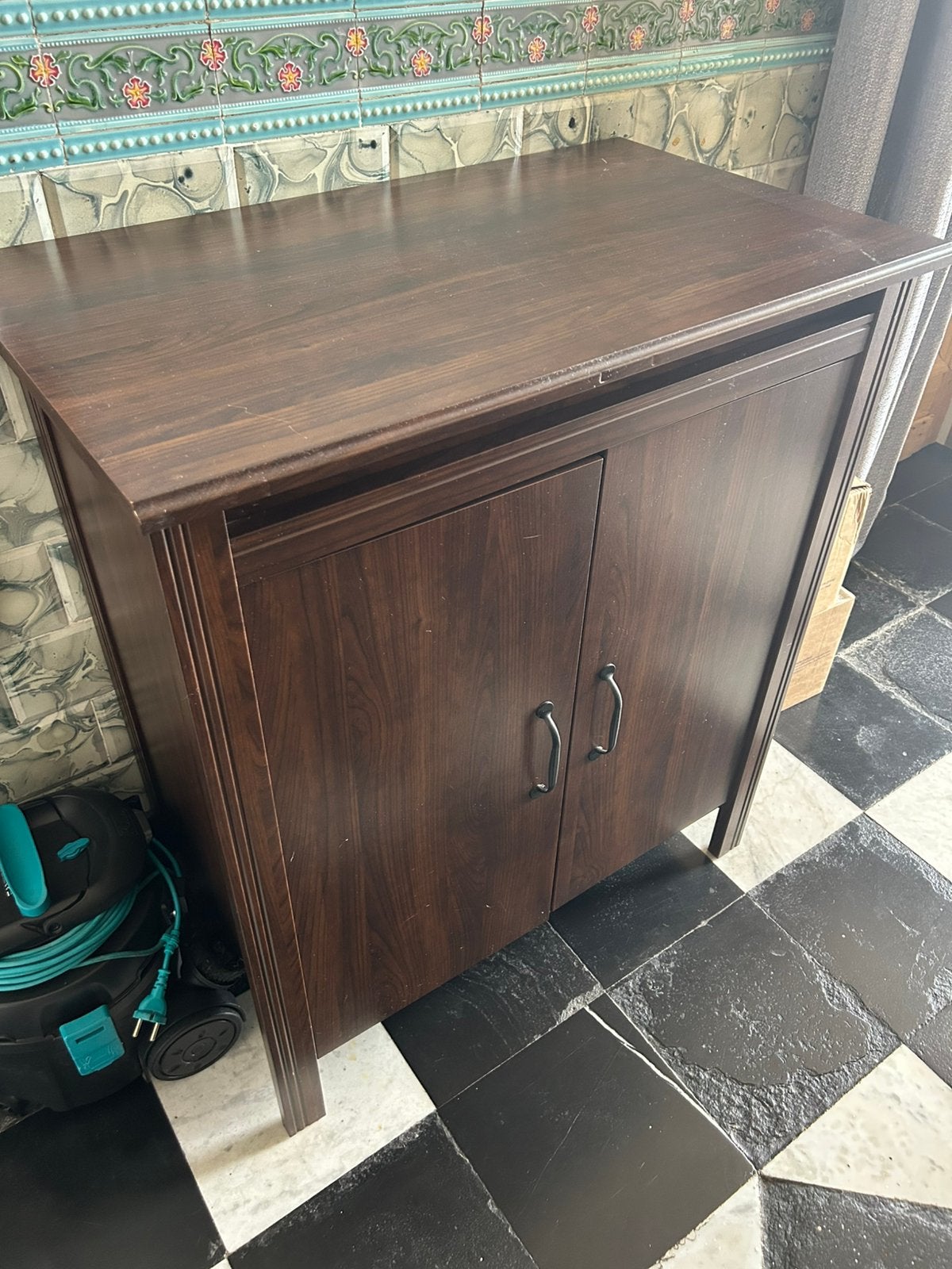 Casier, Avec porte(s), 25 à 50 cm, Vintage, Enlèvement