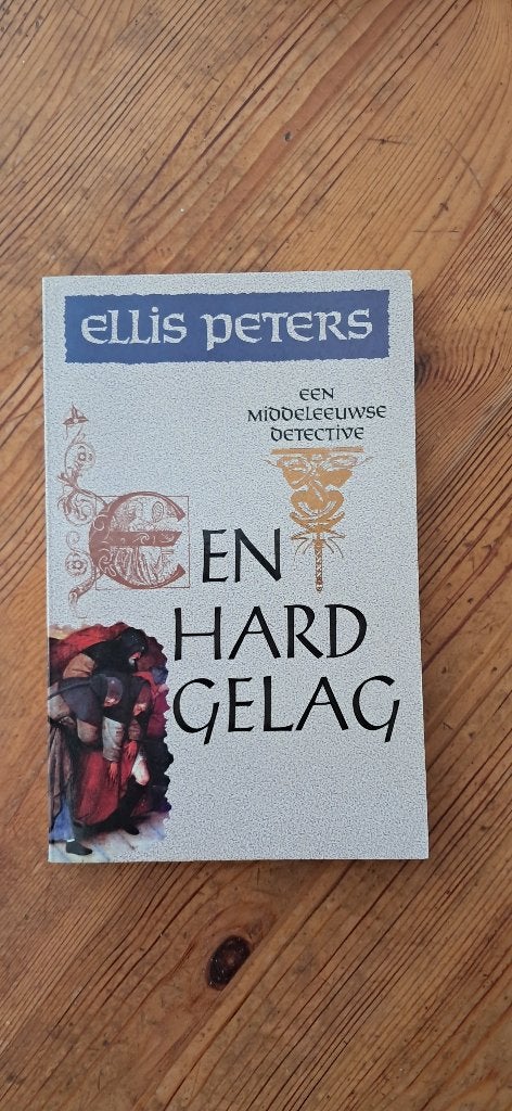 Boek historische detective ´ Een hard gelag ´, Tv-bewerking, Ellis Peters, Ophalen, Gelezen