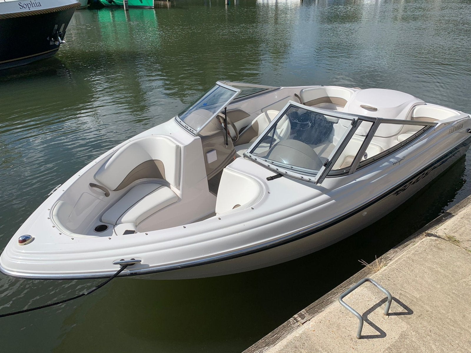Four Winns Horizon170 Mercruiser 3.0 L topstaat, Ophalen, Zo goed als nieuw