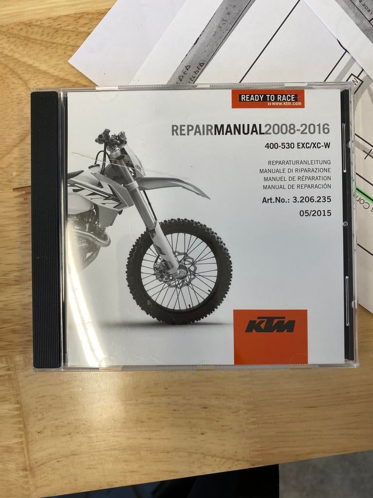 Manual KTM, Ophalen of Verzenden