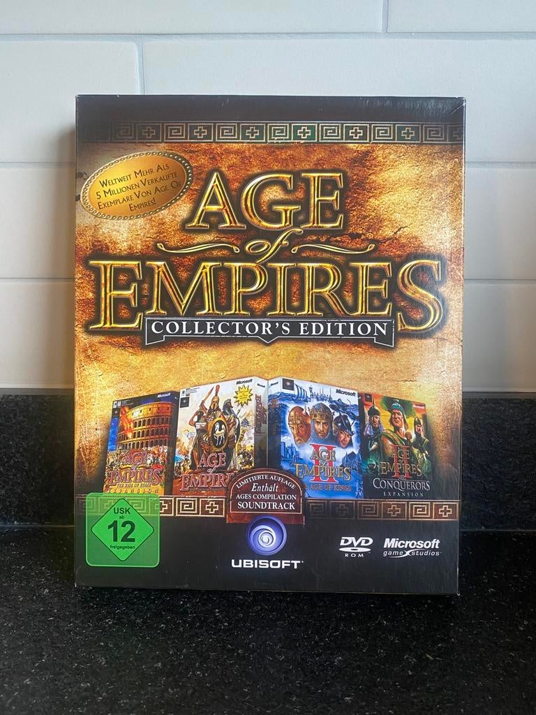 Age Of Empires - Collector’s Edition, Enlèvement ou Envoi, Comme neuf