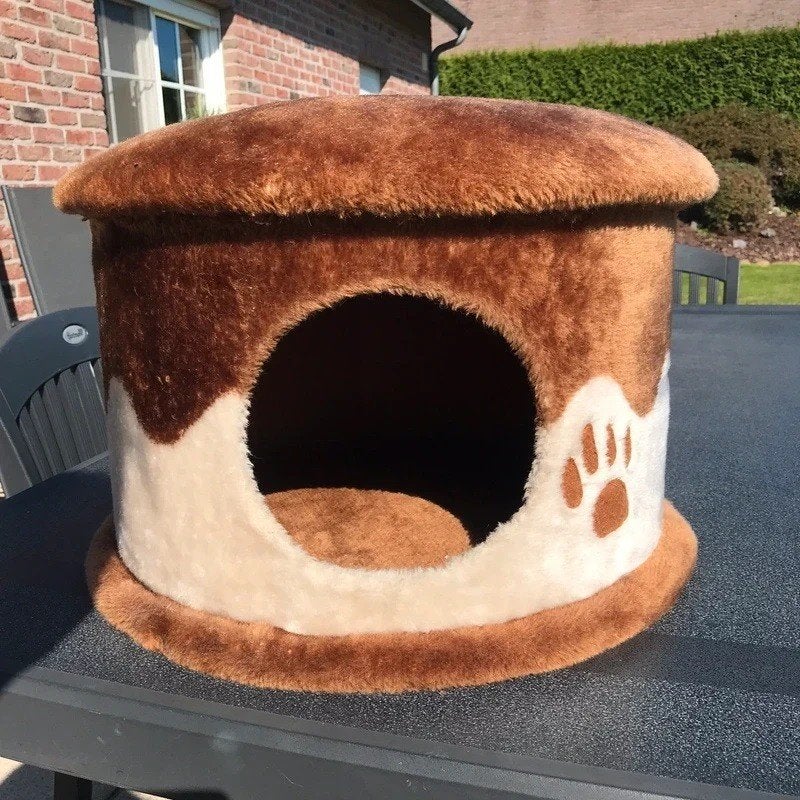 Panier pour chat et chien chihuahua, Ophalen, Zo goed als nieuw, Pluche