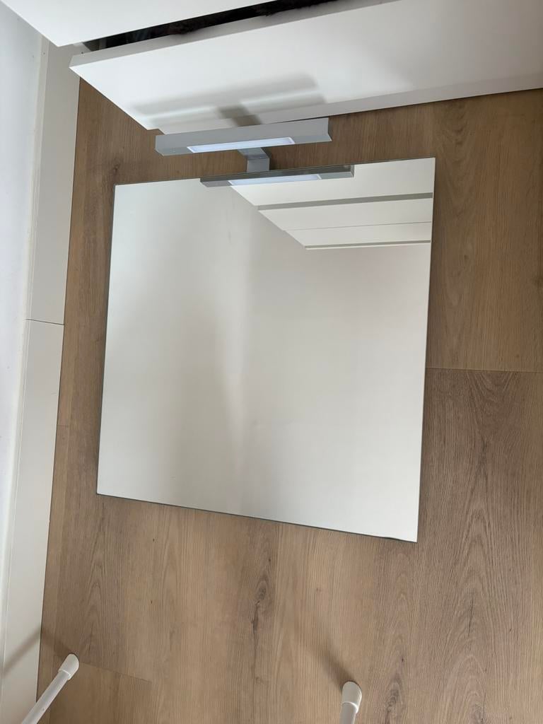 Badkamer spiegel, Huis en Inrichting, Woonaccessoires | Spiegels, Ophalen, Zo goed als nieuw