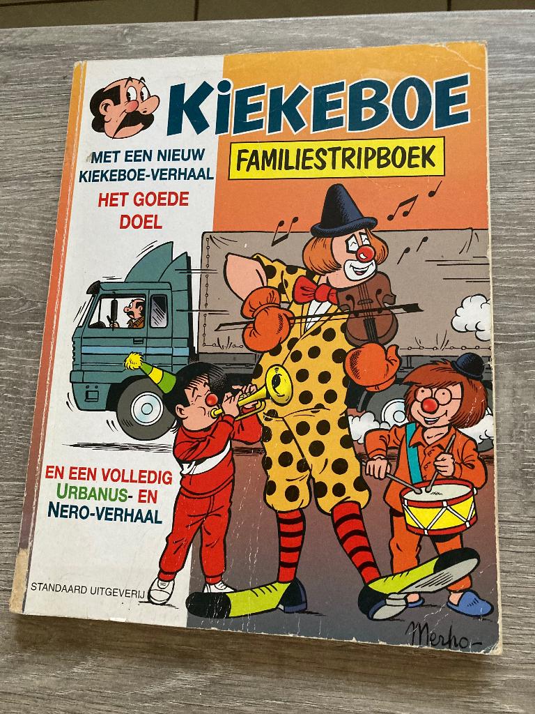 Kiekeboe Familiestripboek, Boeken, Eén stripboek, Ophalen, Gelezen