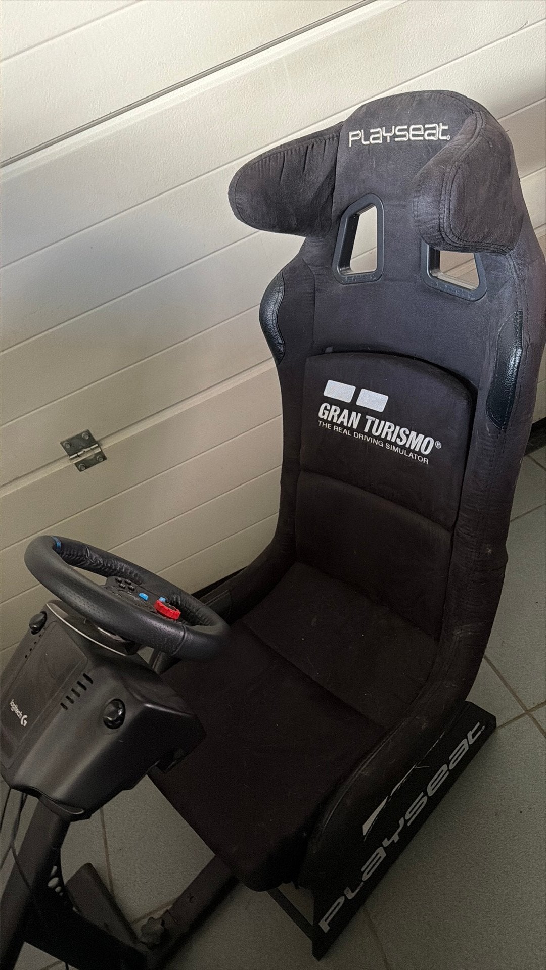 Siège de rallye Playstation avec pédales peu utilisé, Enlèvement, Comme neuf, PlayStation