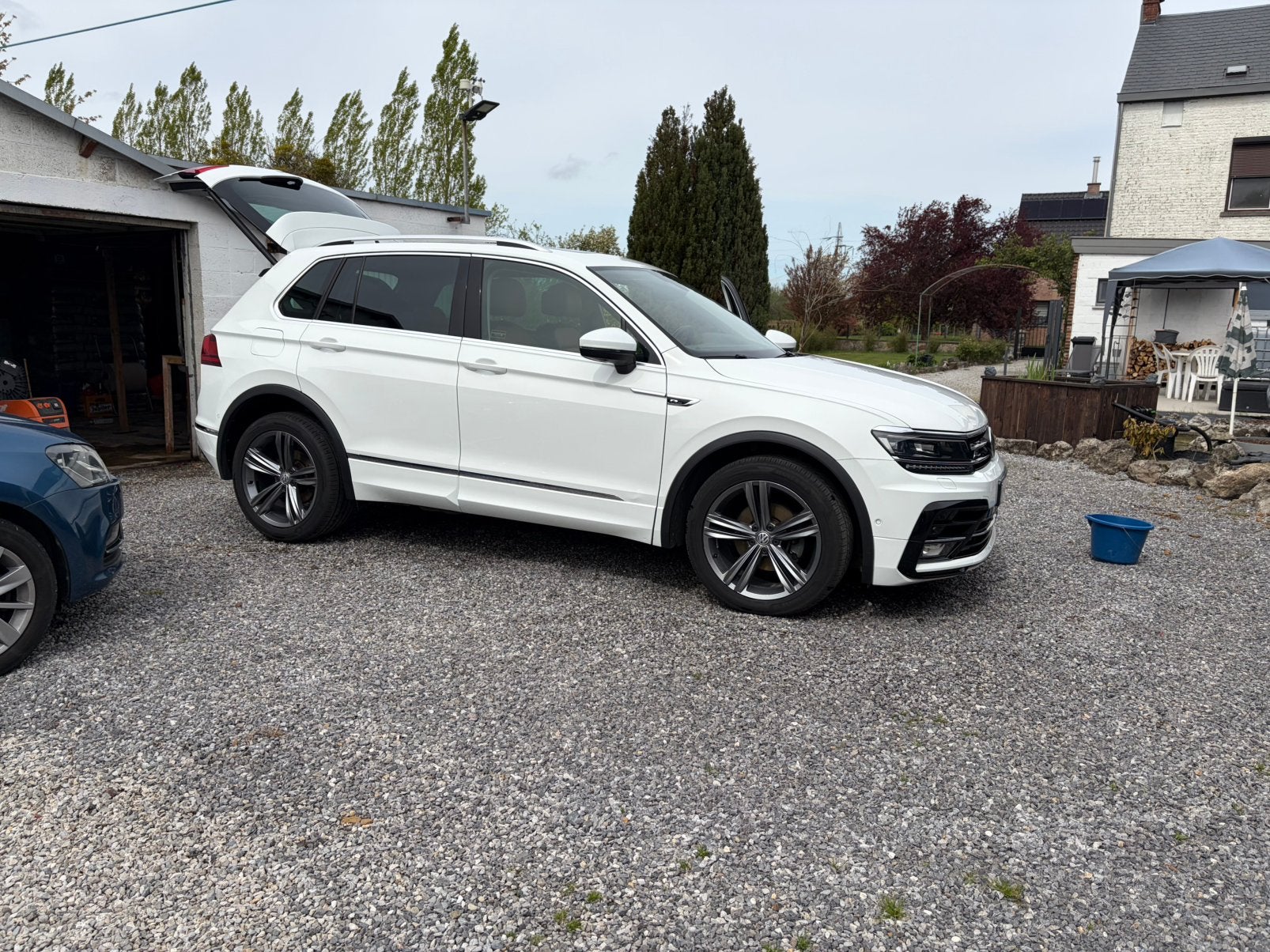 Tiguan R-line 2018, Autos, Cuir, Achat, Intérieur cuir, Particulier