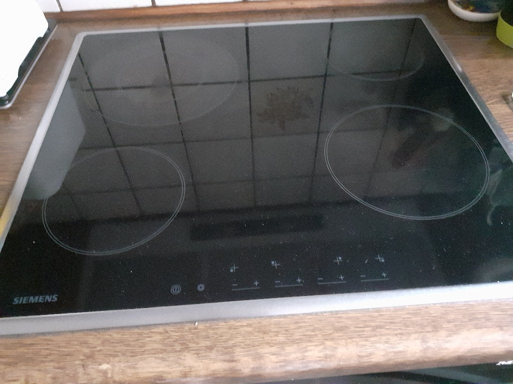 Dampkap, keramische kookplaat en heteluchtoven, Ophalen, Gebruikt