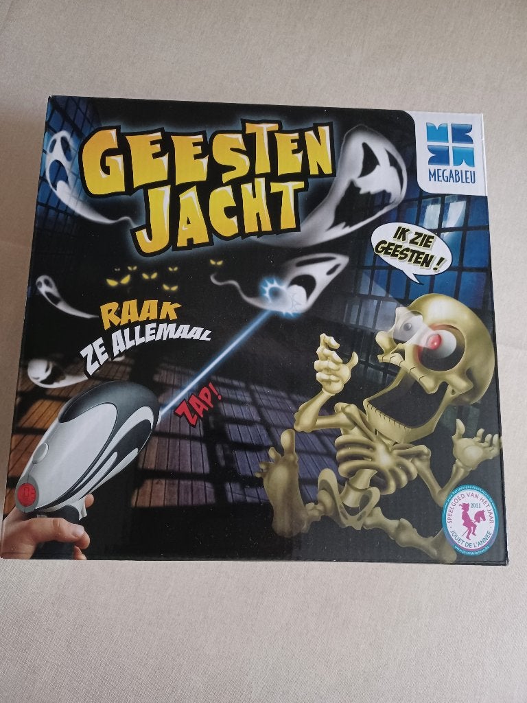 Gezelschaps spel Geesten jacht, Ophalen of Verzenden, Zo goed als nieuw