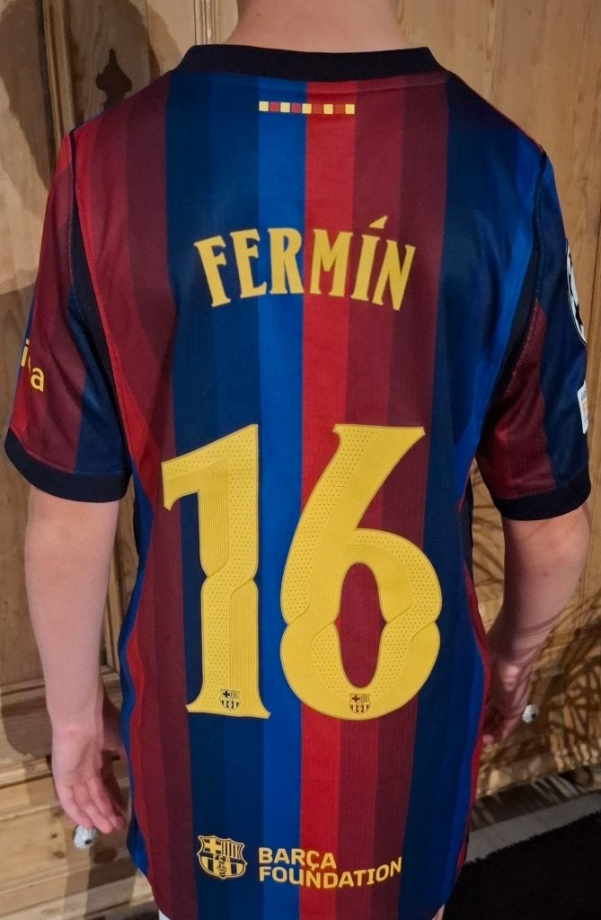 Officiel FC Barcelone Fermin López - Nike Junior L 148 - 157, Vêtements | Hommes, Vêtements de sport, Football, Enlèvement ou Envoi