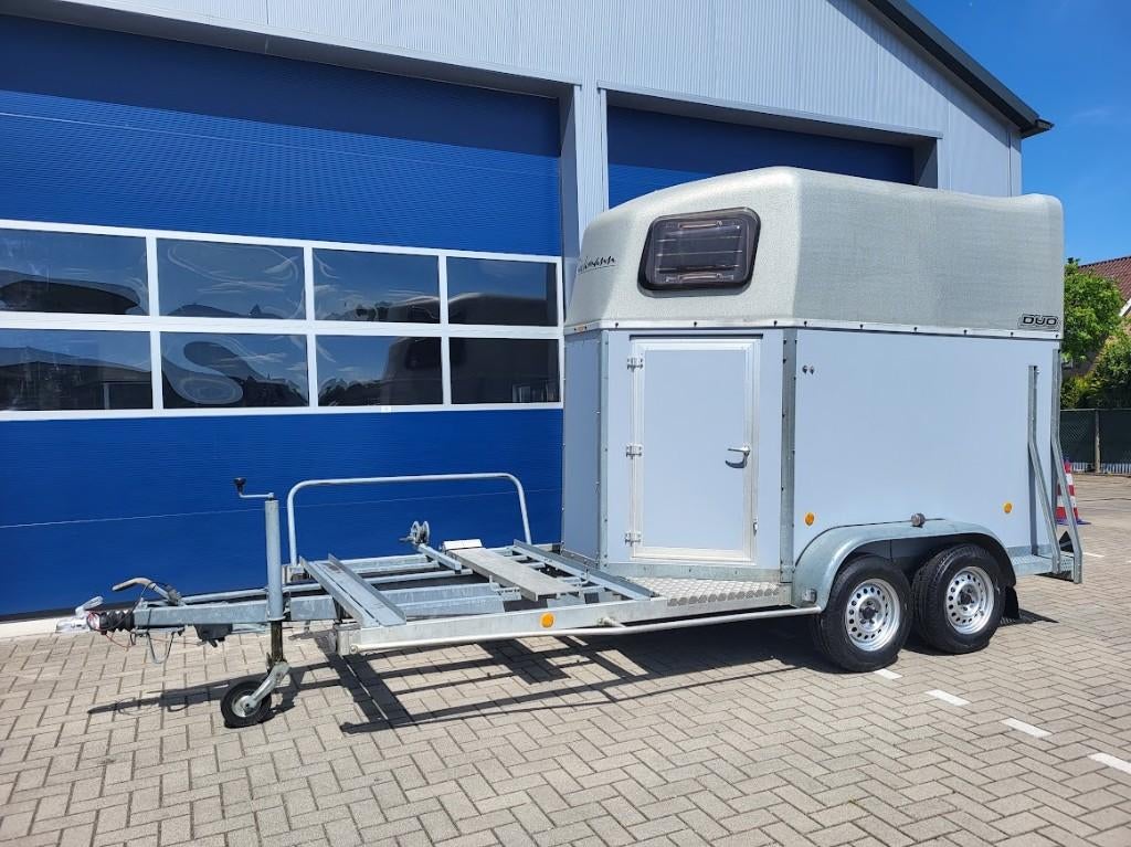 Bockmann mentrailer nieuwe bodem/wanden nieuw staat ****, Dieren en Toebehoren, Paarden en Pony's | Trailers en Aanhangwagens