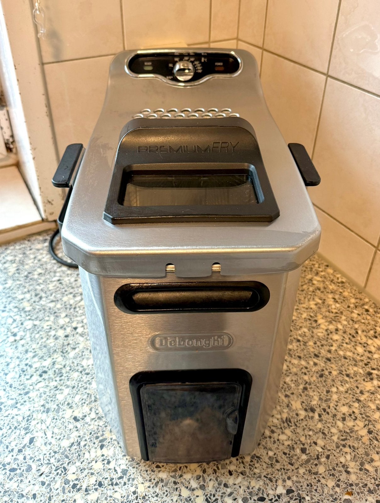 De’Longhi PremiumFry friteuse!, Electroménager, 1 à 2 litres, Enlèvement ou Envoi, Comme neuf, Pan intérieur amovible