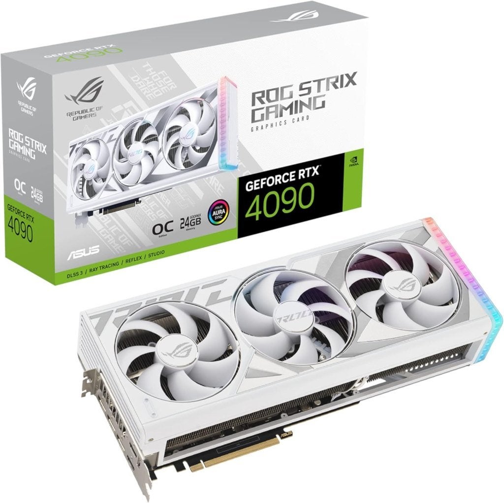 Gezocht:ROG STRIX NVIDIA GeForce RTX 4090 OC Edition/White, Enlèvement, Comme neuf, Nvidia