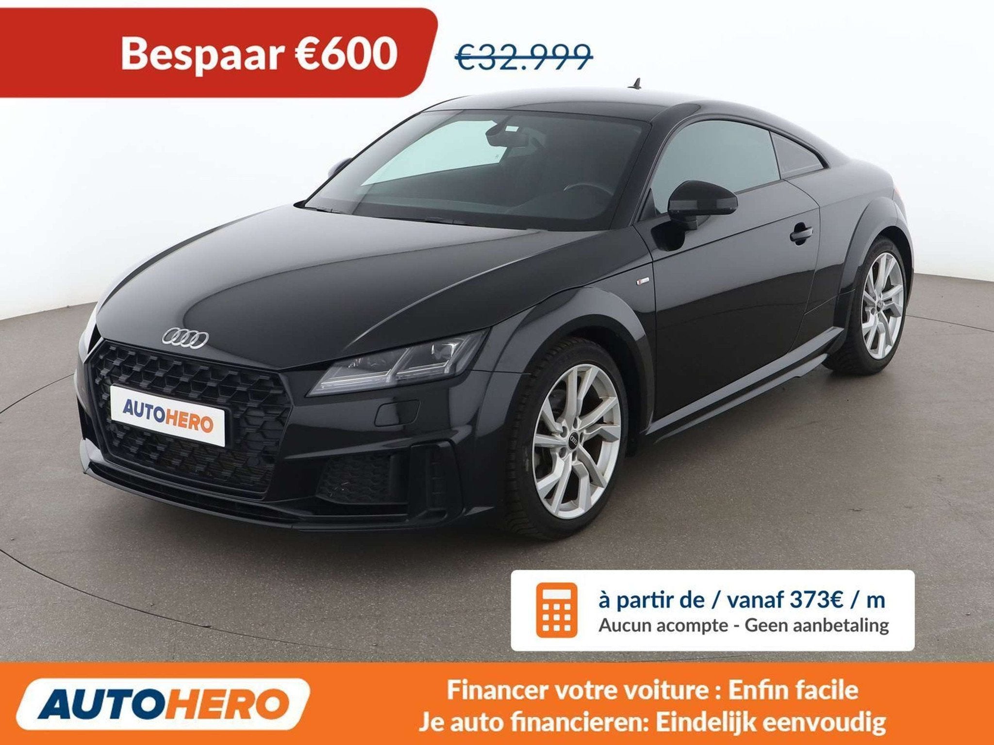 Audi TT 40 TFSI (année de construction 2022, automatique), Autos, 1345 kg, Euro 6, Noir, 2 portes