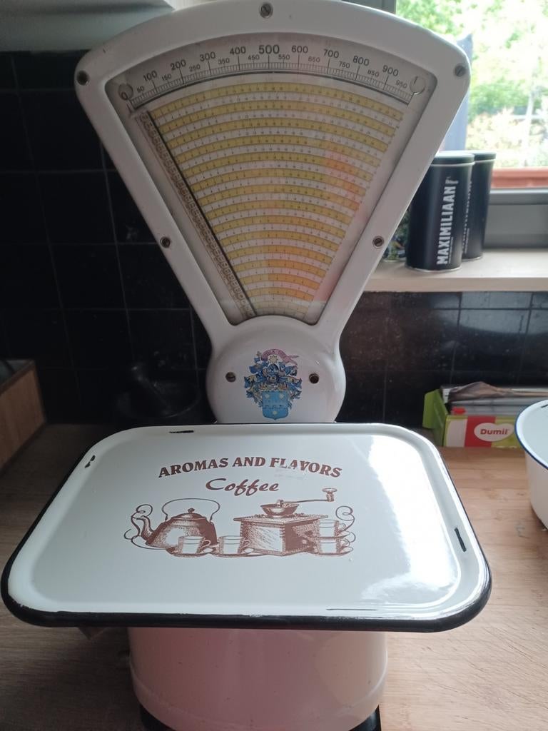 Antieke Berkel weegschaal, Antiek en Kunst, Ophalen