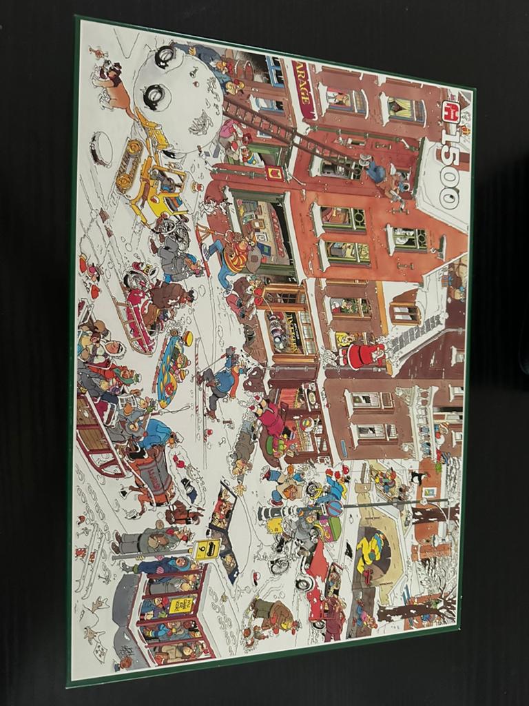Casse-tête Jan Van Haasteren, Enlèvement, 500 à 1500 pièces, Comme neuf, Puzzle