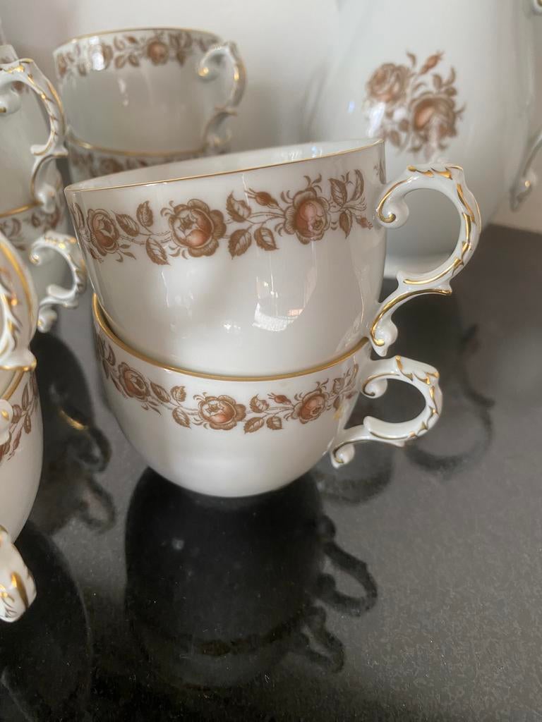 Lot koffieservies Fürstenberg porselein., Ophalen