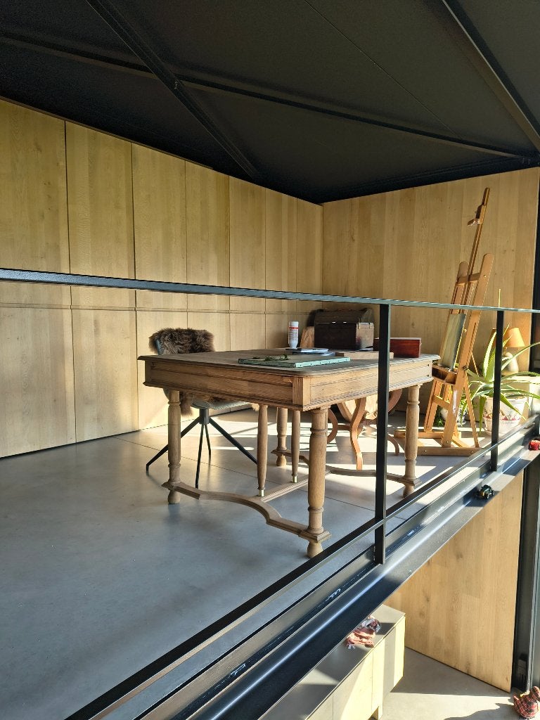 Bistro tafel eik, Antiek en Kunst, Ophalen