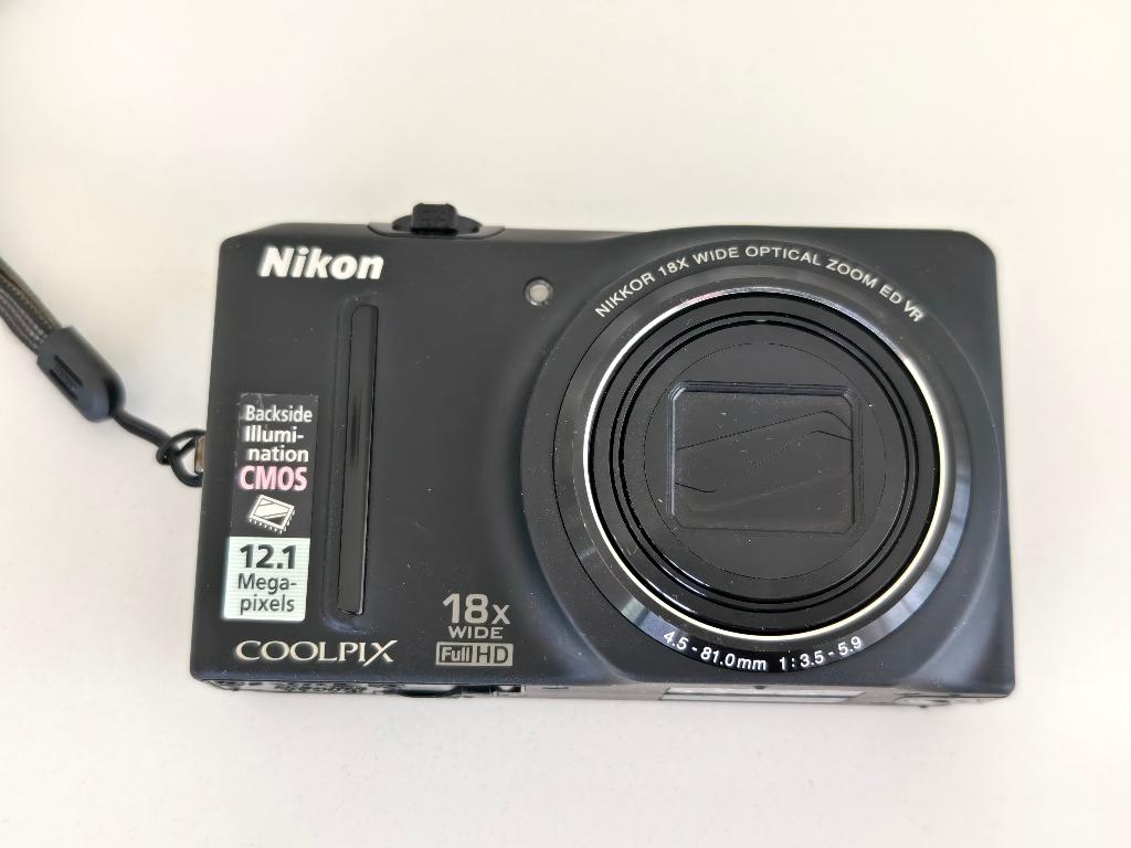 Nikon Coolpix S9100 + Originele Doos –, Audio, Tv en Foto, Fotocamera's Digitaal, Ophalen of Verzenden, Niet werkend, Nikon