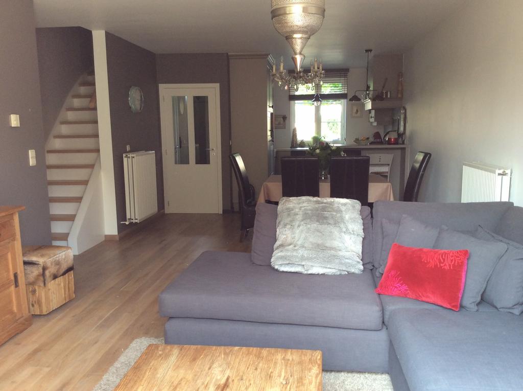 Salon zithoek zetel, Huis en Inrichting, Ophalen, Gebruikt, Stof, Hedendaags
