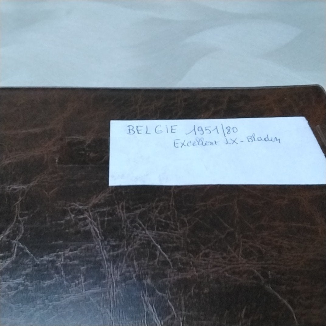BELGIE ledig Excellent LUXE album 1951/1980, Postzegels en Munten, Ophalen of Verzenden