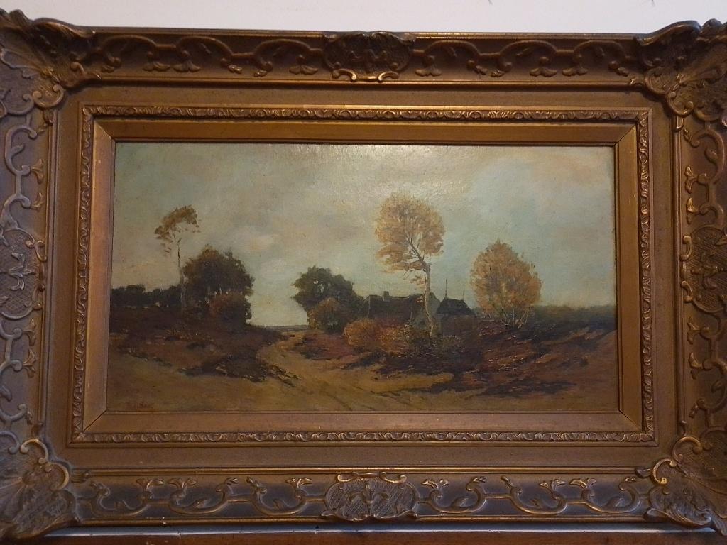 Theophile de Bock  1851 - 1954  Veluws Landschap, Envoi