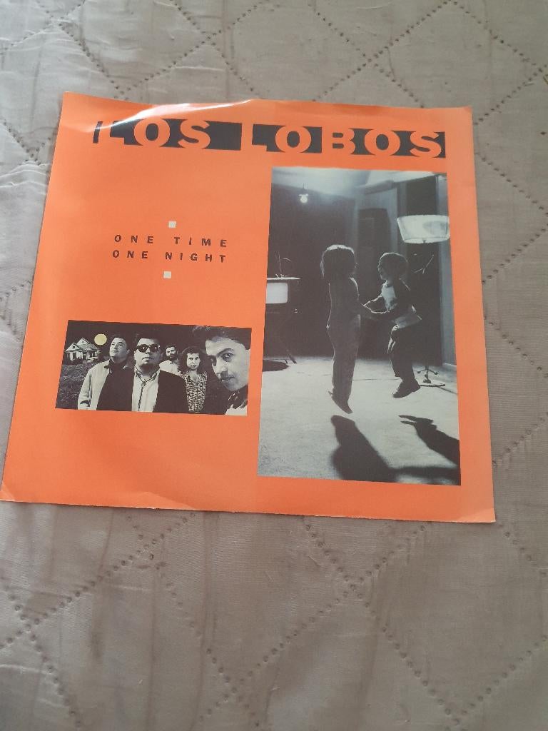 S - Los Lobos – One Time One Night - 1987, Cd's en Dvd's, Vinyl Singles, 7 inch, Single, Ophalen of Verzenden, Zo goed als nieuw