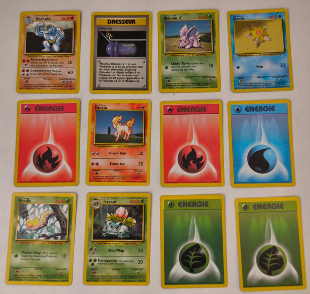 12 Pokemon verzamel kaarten 1999/2000, Enlèvement