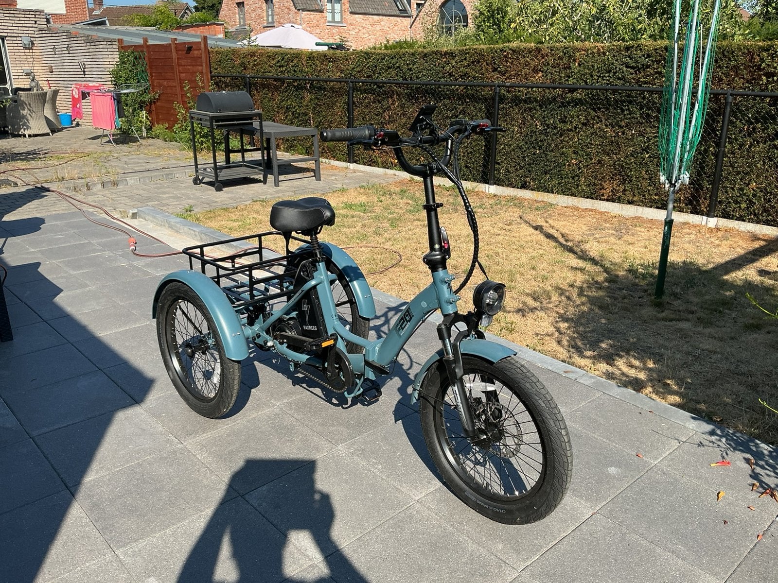 Fafrees f20 blauw, Fietsen en Brommers, Fietsen | Driewielfietsen, Ophalen, Nieuw, Schijfrem