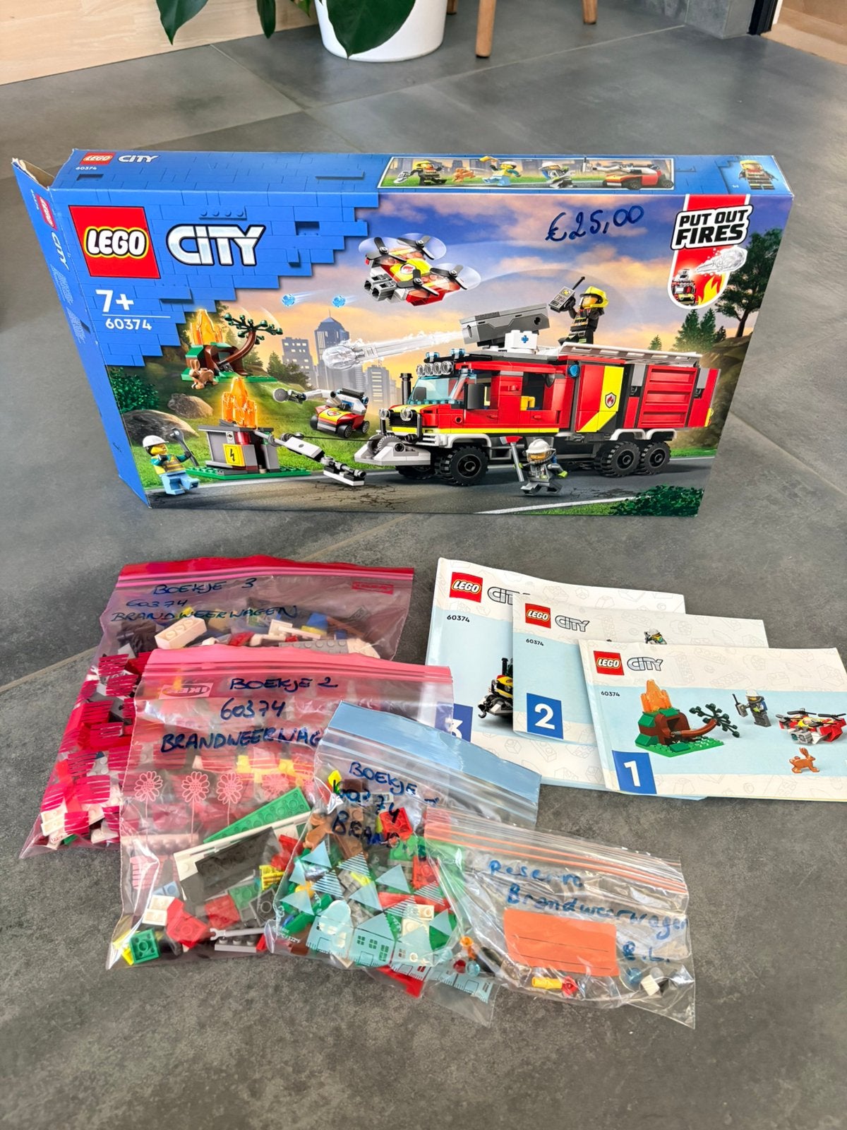Lego city brandweerwagen, Kinderen en Baby's, Speelgoed | Duplo en Lego, Ophalen, City, Lego, Zo goed als nieuw