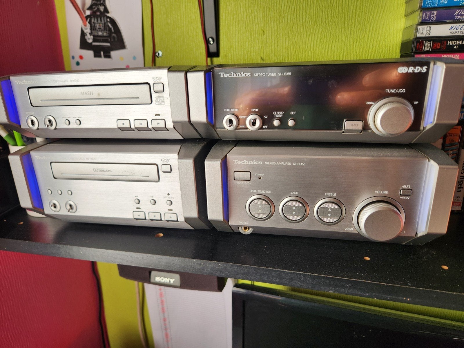 Mini chaine hifi Technics hd55, Ophalen