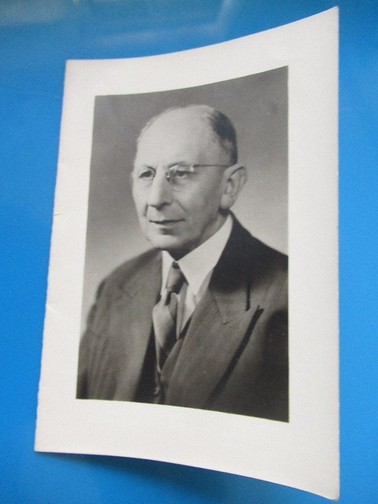 BP Burgemeester Robert De Visscher Dentergem, Verzamelen, Bidprentjes en Rouwkaarten, Ophalen of Verzenden