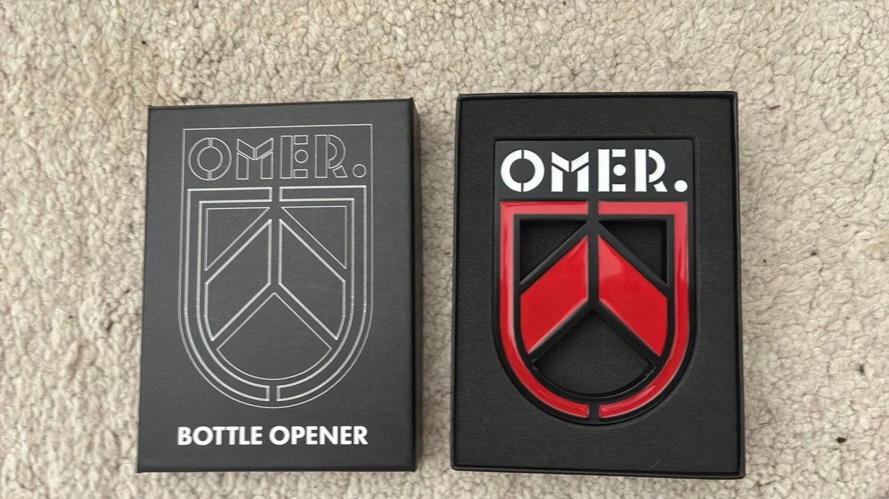 Ouvre bouteille Omer metal lourd, Collections, Enlèvement ou Envoi, Neuf, Ouvre-bouteille