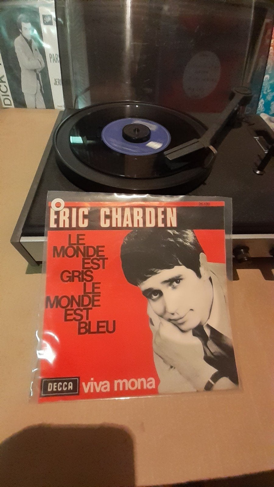 vinyl singel eric charden in goede staat, CD & DVD, Enlèvement ou Envoi